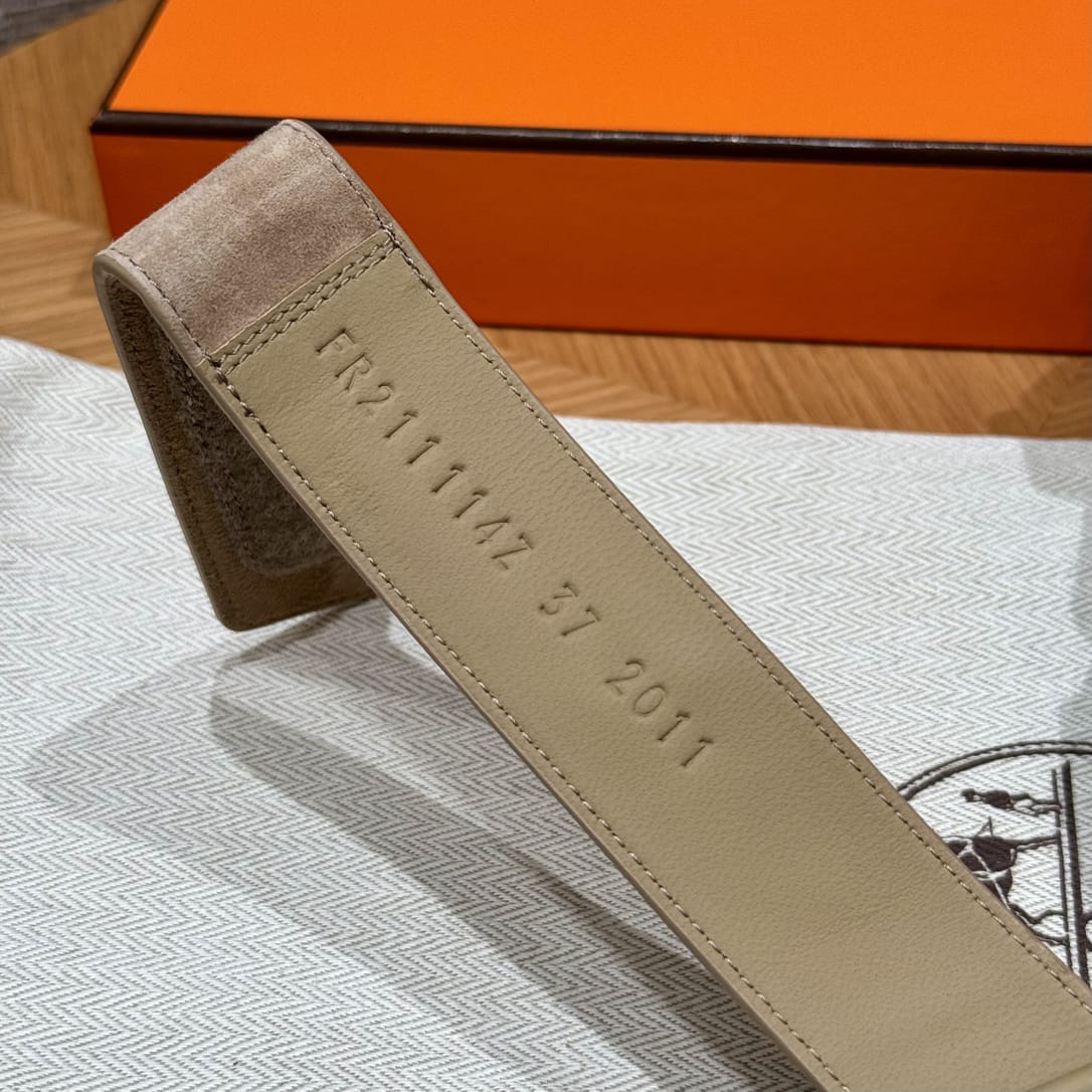 Sandales Chypre Hermès Café