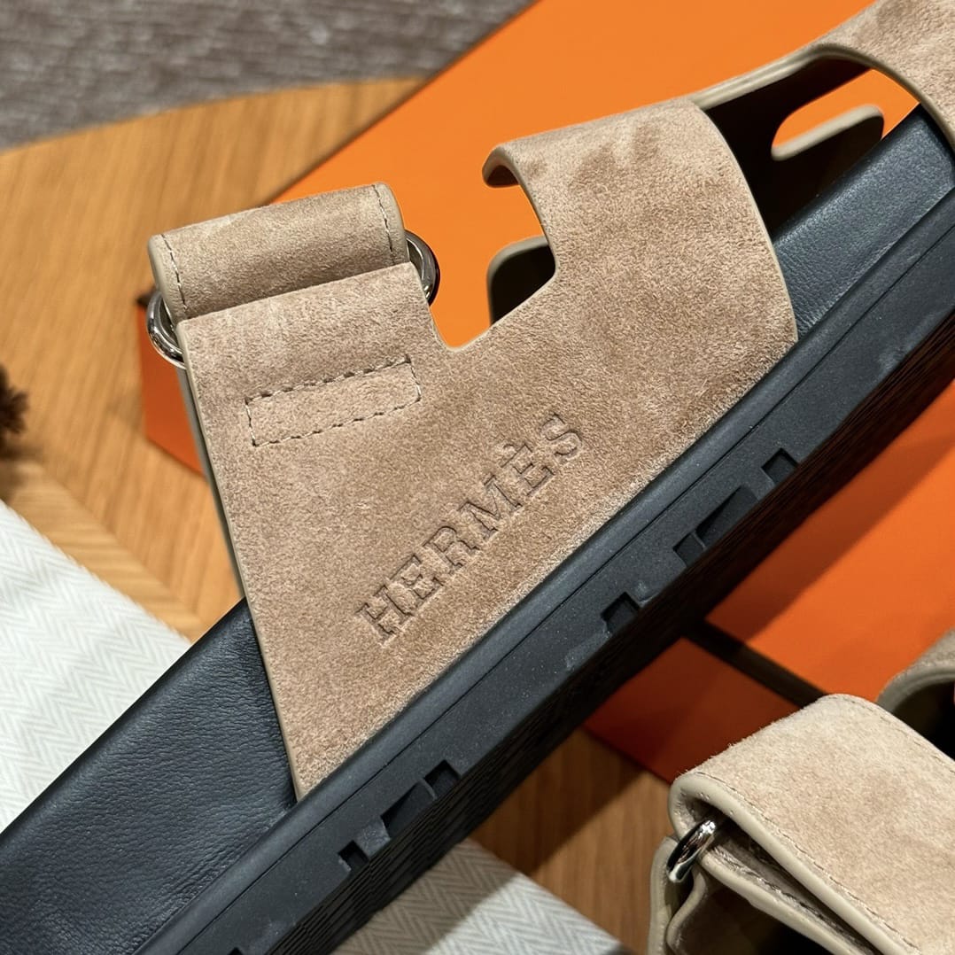 Sandales Chypre Hermès Caramel