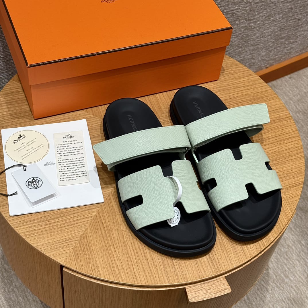 Sandales Chypre Hermès Mint