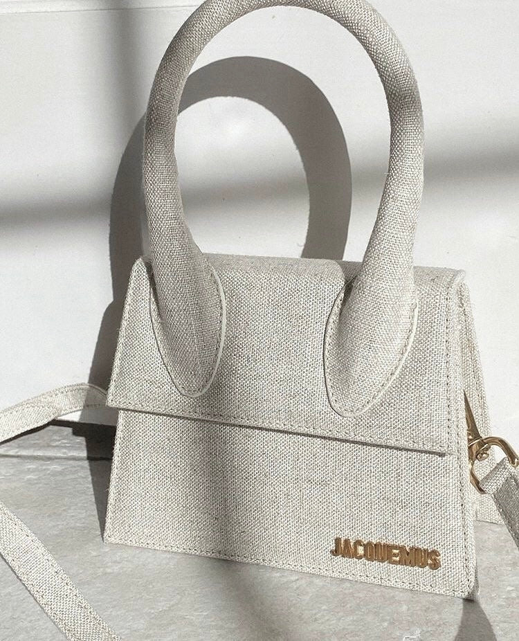 Sac Jacquemus Chiquito Moyen Blanc