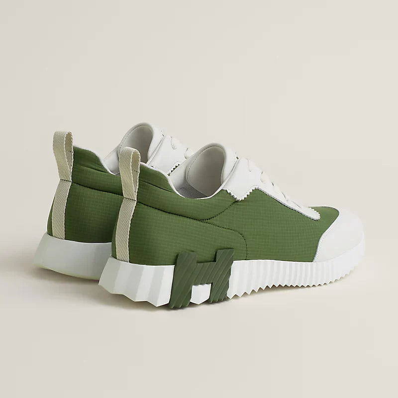 Sneakers Hermรจs matcha / blanc