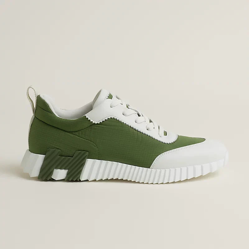 Sneakers Hermรจs matcha / blanc