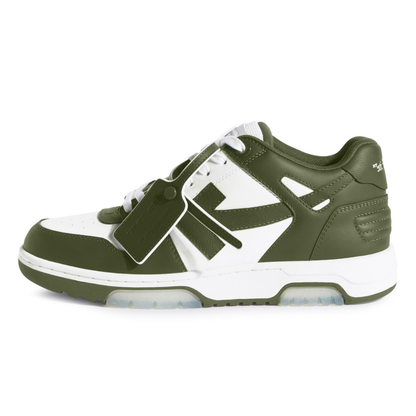 Off White Olive Green