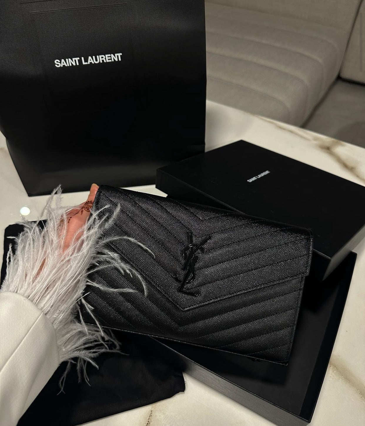 Sac Yves Saint Laurent Noir