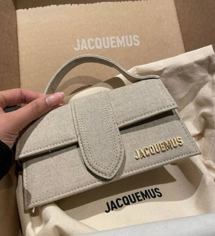 Sac Jacquemus Grand Bambino Crème