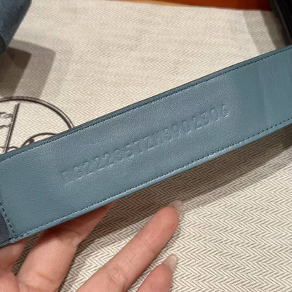 Sandales Chypre Hermès Bleu