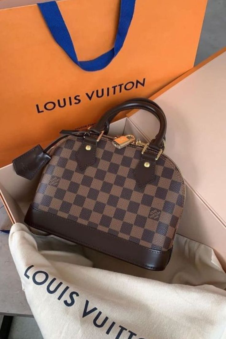 Sac Louis Vuitton Alma BB Marron