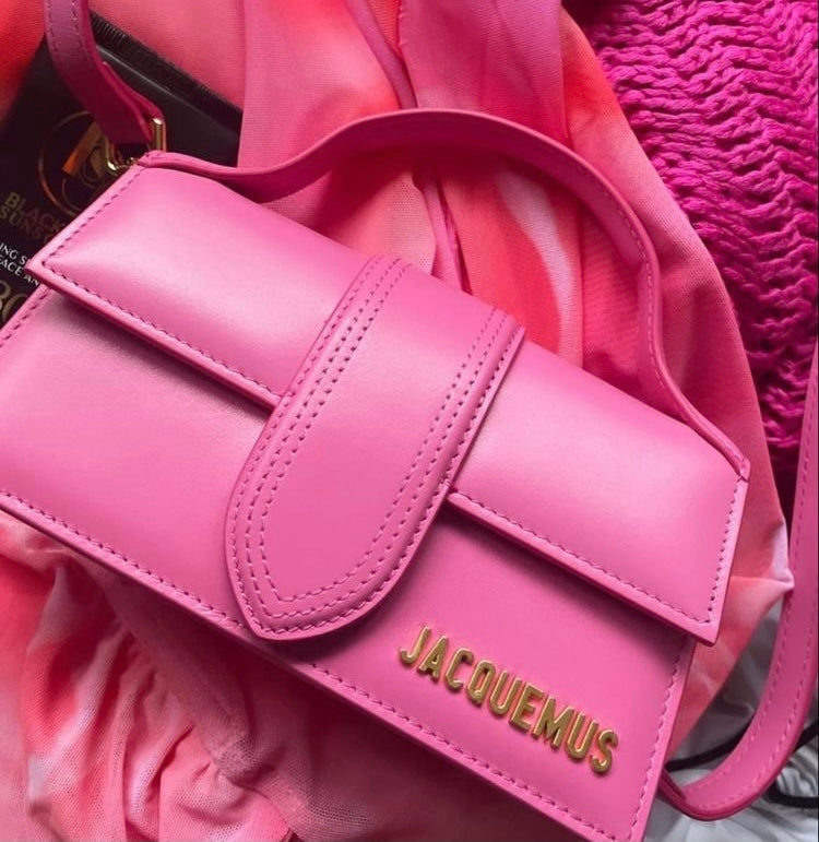 Sac Jacquemus Grand Bambino Rose