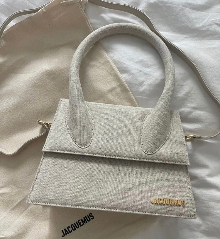 Sac Jacquemus Chiquito Moyen Blanc