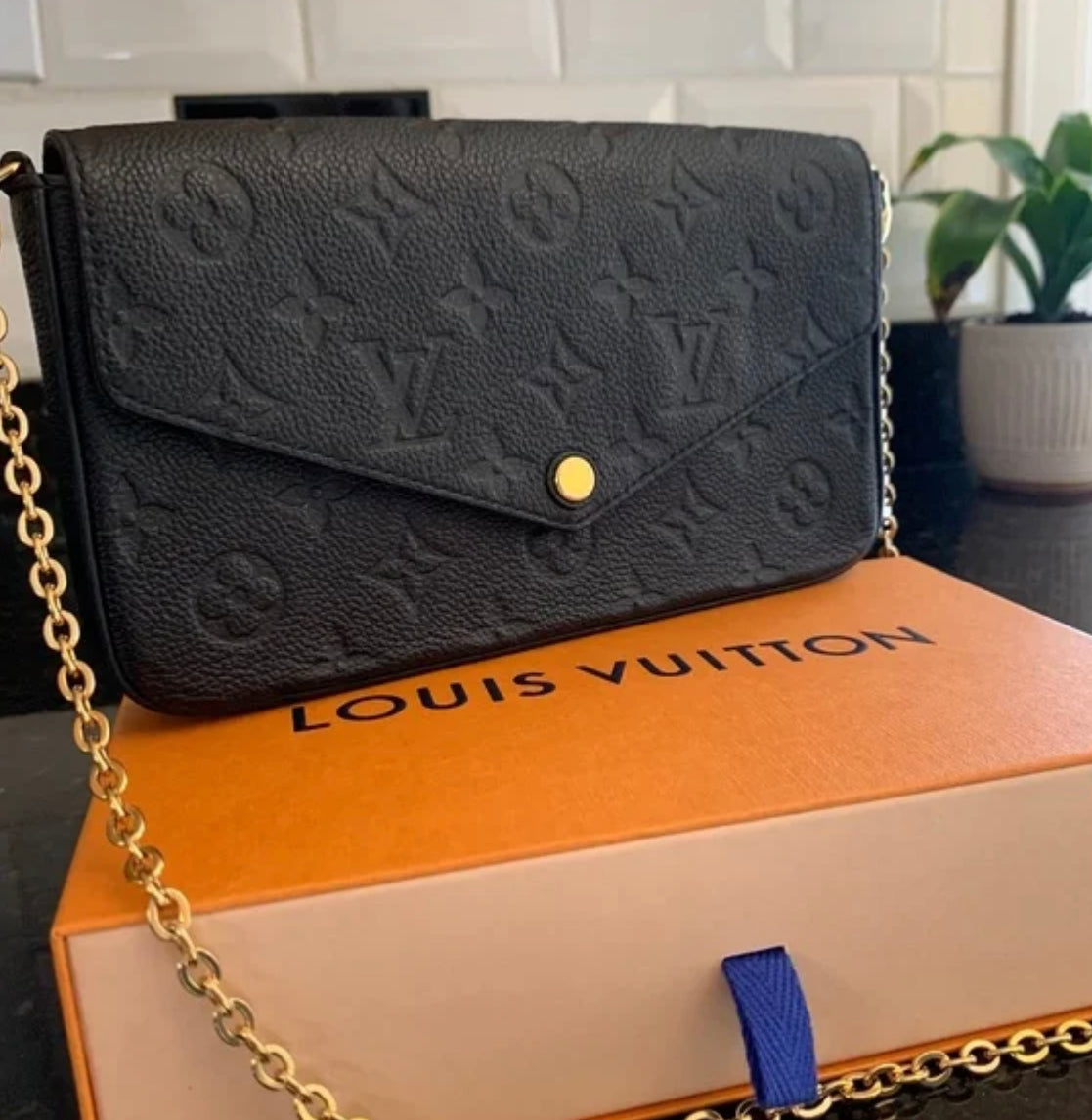 Pochette Louis Vuitton Félicie Noir