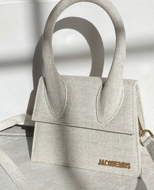 Sac Jacquemus Chiquito Moyen Blanc